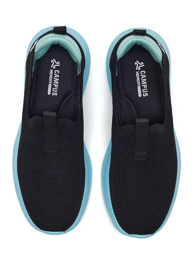 PLUZZ Black Women's Walking Shoes — photo 6