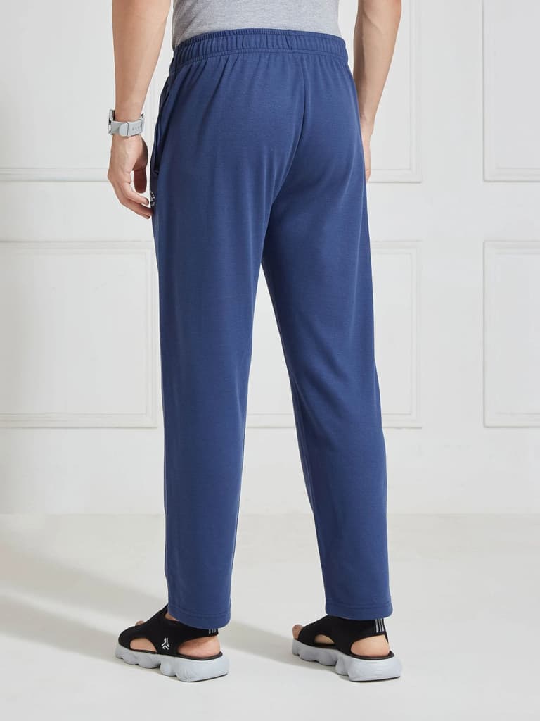 Men's Navy Regular Fit Track Pants — photo 6