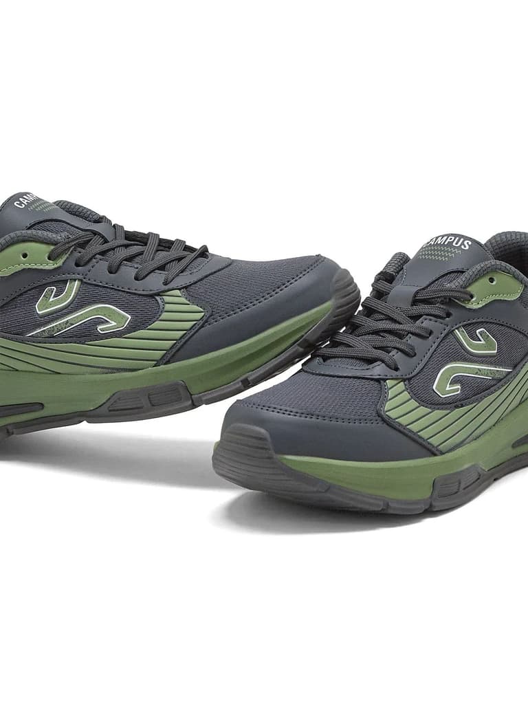 DENRO Grey Men's Sneakers — photo 7