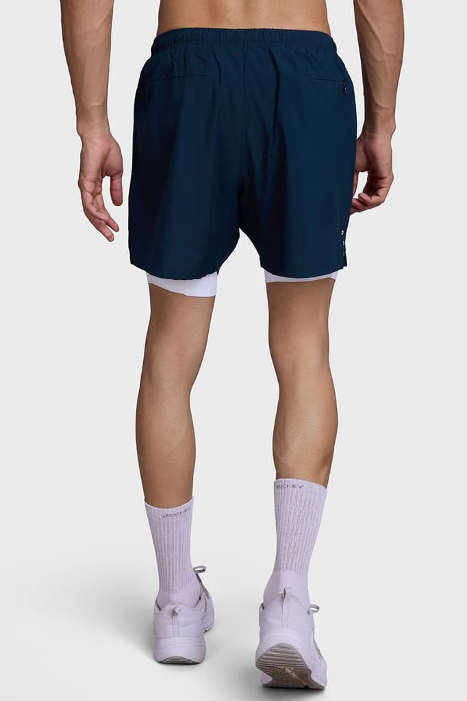 2 in 1 Laser Shorts Pine Green — photo 7