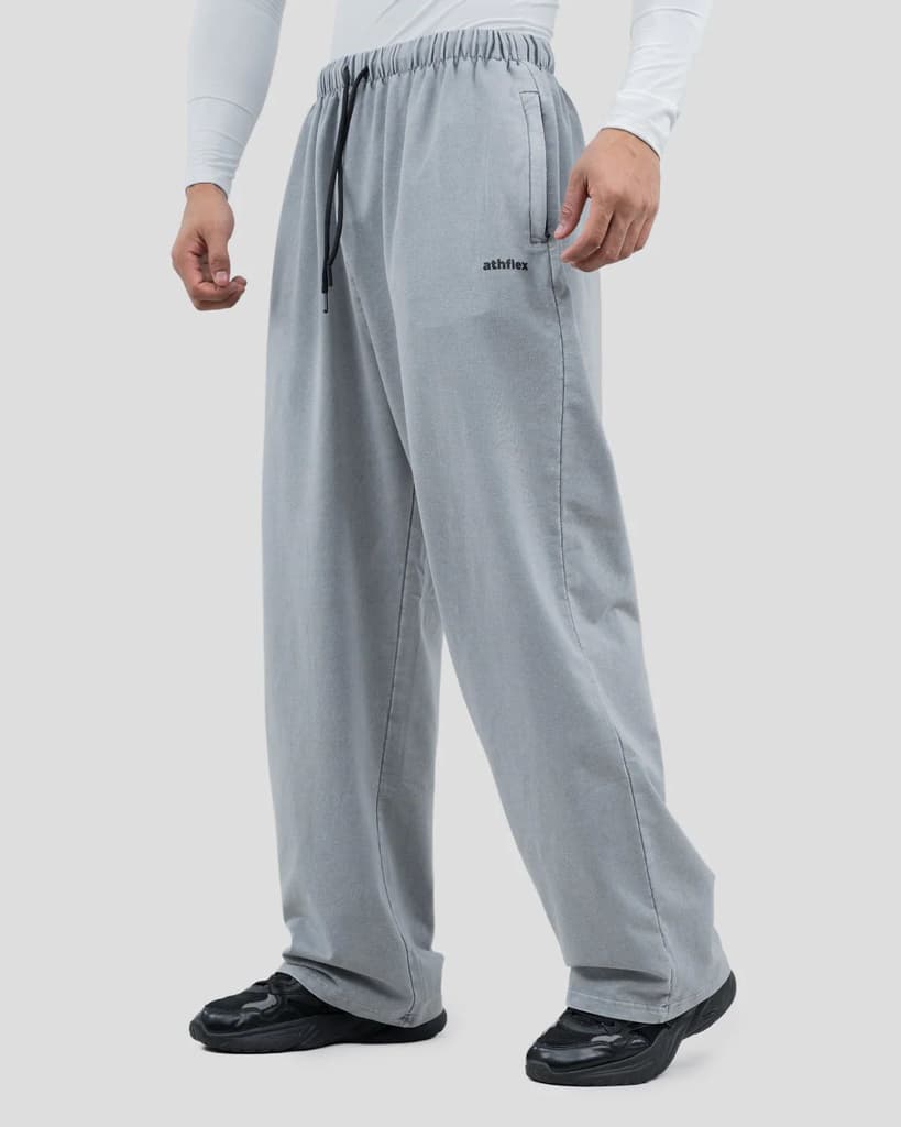 Acid Wash Baggy Pants — photo 2