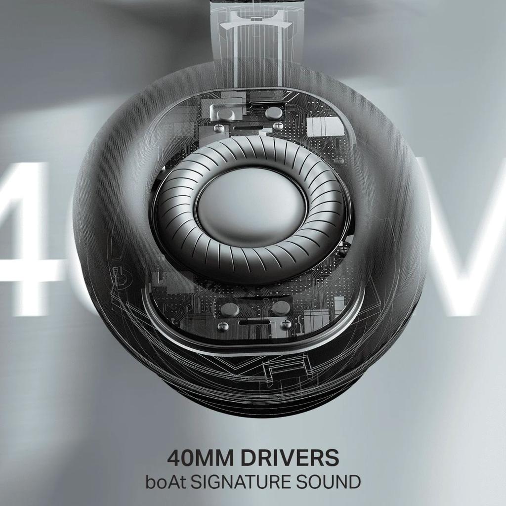 boAt Rockerz Prime 415 | Wireless Headphones with 120H Playback, 40mm Drivers, 360 Spatial Audio & 40ms Low Latency — photo 6