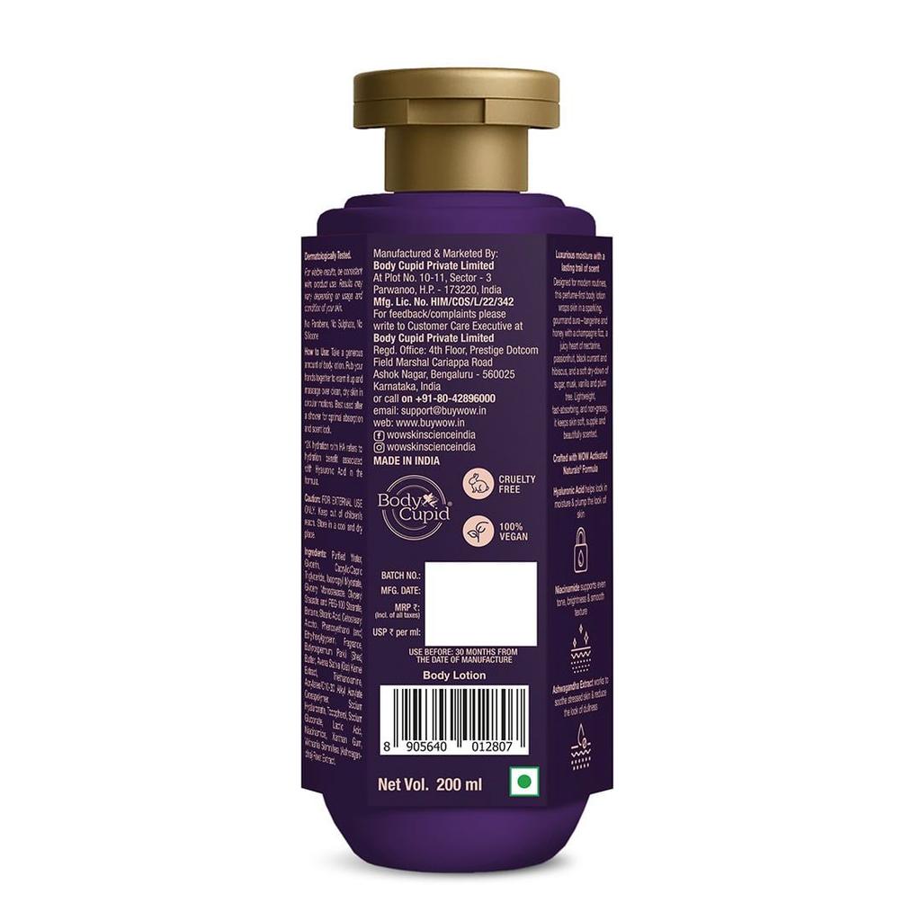 Velvet Nectar Perfume Body Lotion Silky Daily Moisture