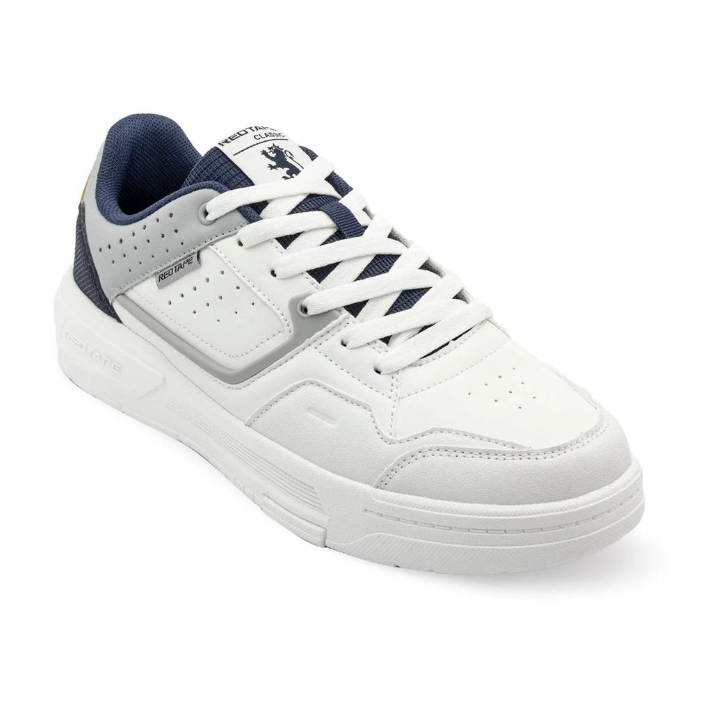 Sneakers for Men in White and Blue | Casual Shoes