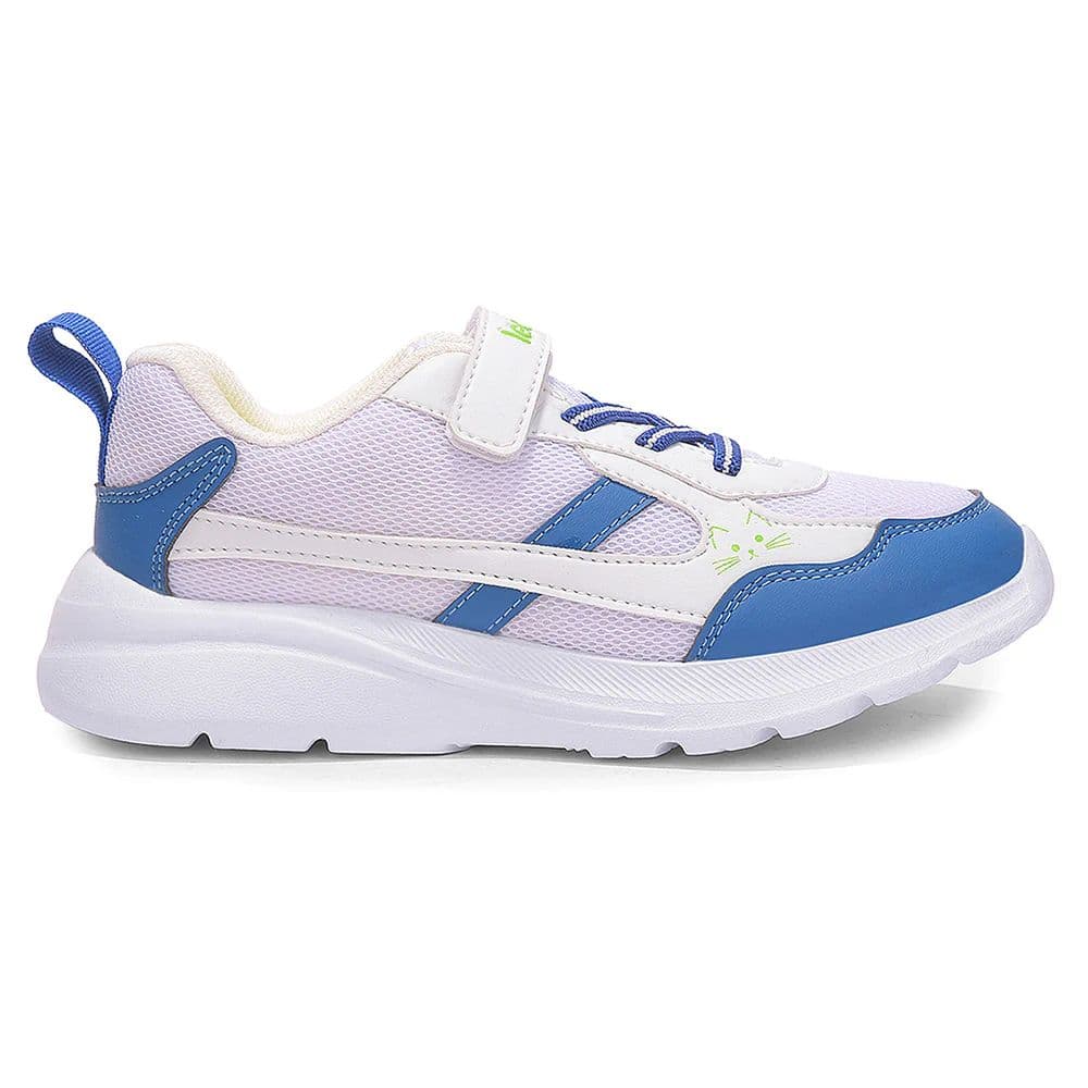 Leap7X TOTSTREND3 White Sports Non Lacing Walking Shoes for Kids by Liberty — photo 2