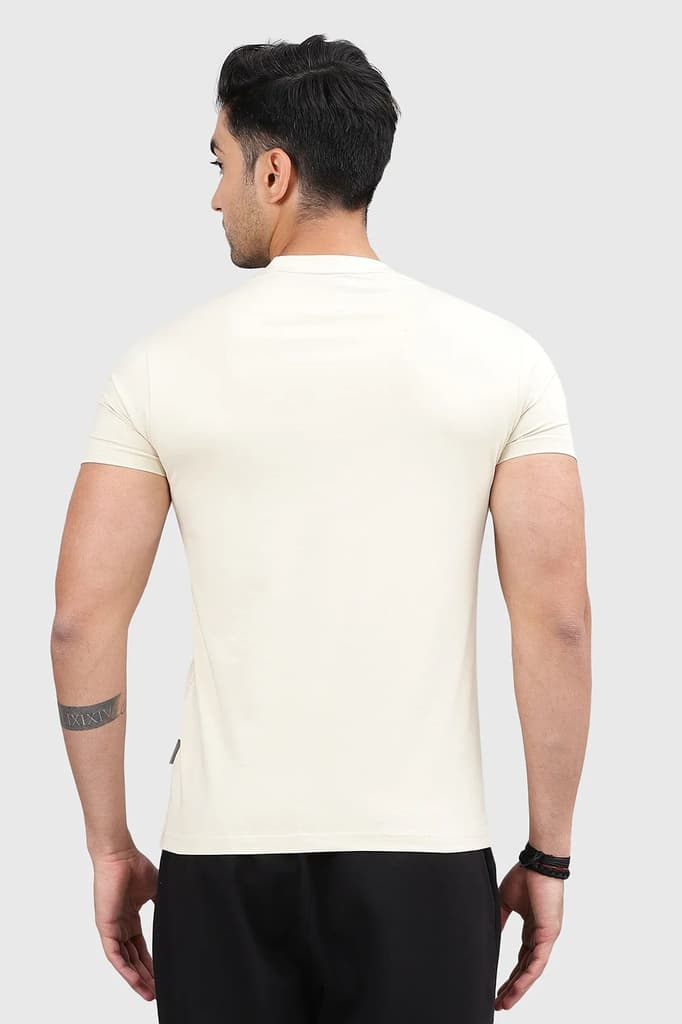Legacy Crew Neck T-shirt Beige — photo 3