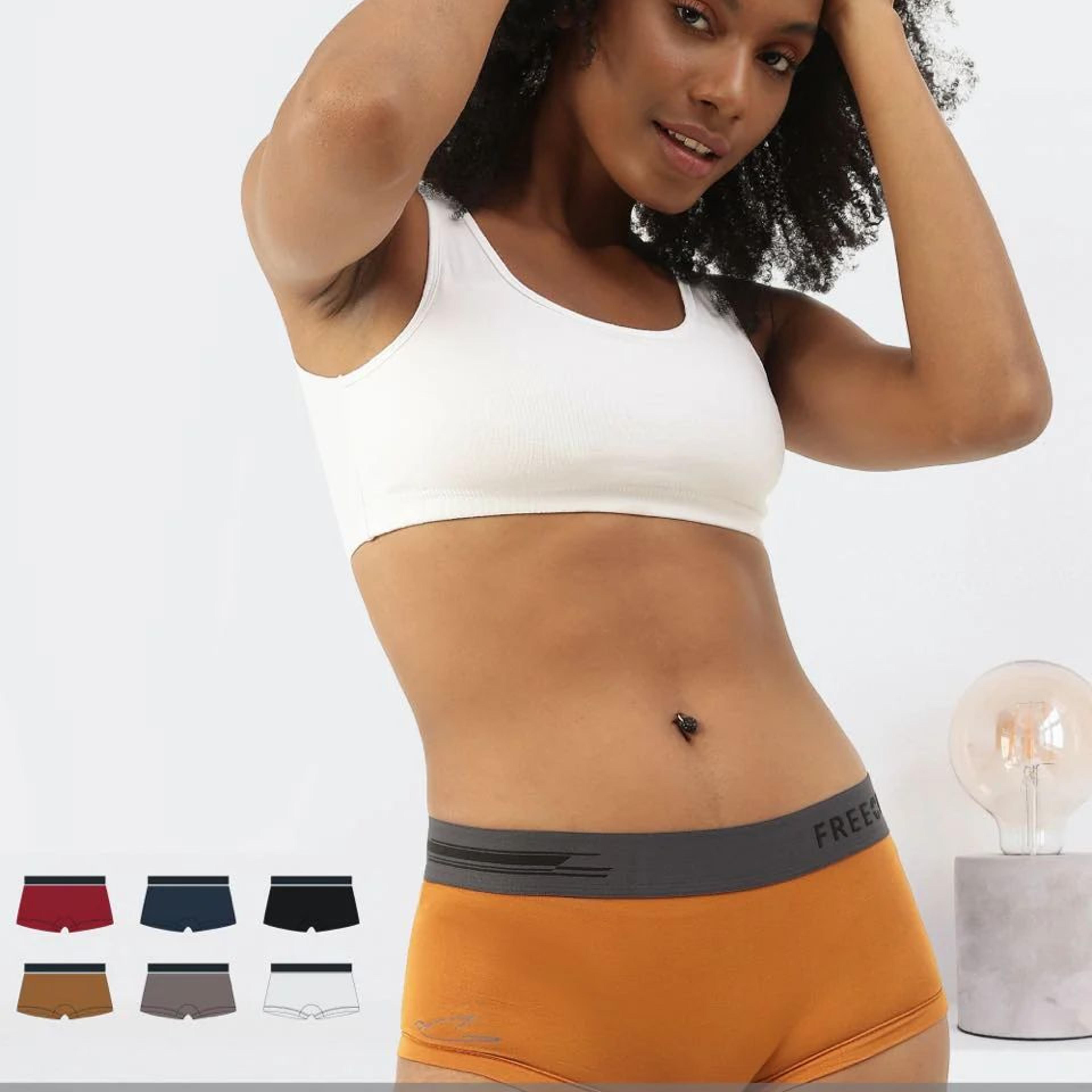 Women's Micro Modal Boy Shorts (Pack of 6)