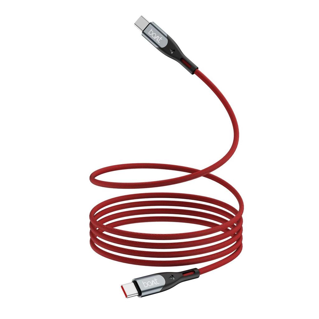 boAt Type A to C 65W Cable | Fast Charging Cable with 65W Output, 480 Mbps Data Sync & Nylon Braided Skin — photo 3