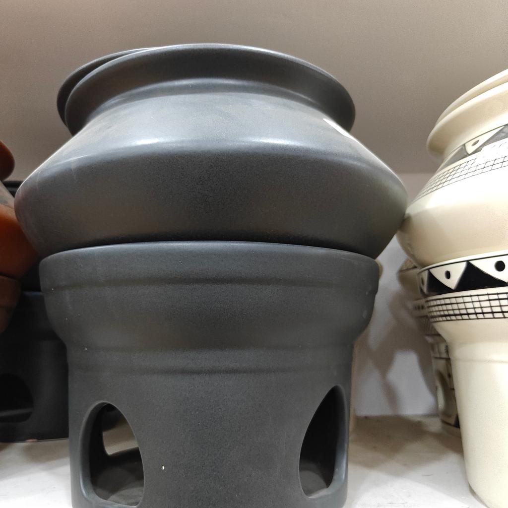 Grey Vase with Handle | Ceramic | Decorative | Unknown