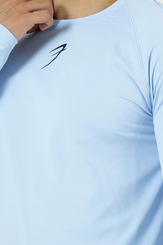 Core Fullsleeves T-shirt Sky Blue — photo 3