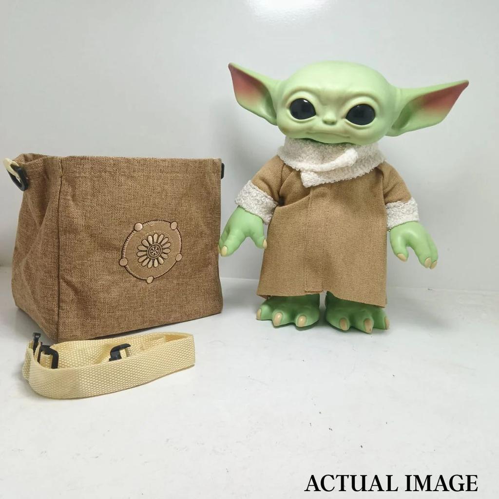 Grogu (The Child) 11-Inch Collectible Figure with Carry Satchel – Inspired by The Mandalorian — photo 5