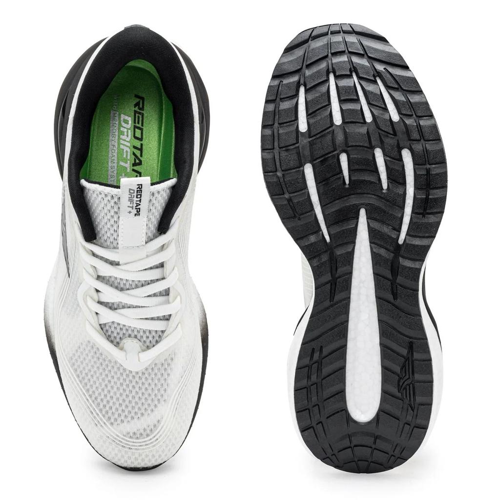 Sports Shoes for Men in Black and Off White | Athleisure Shoes — photo 5