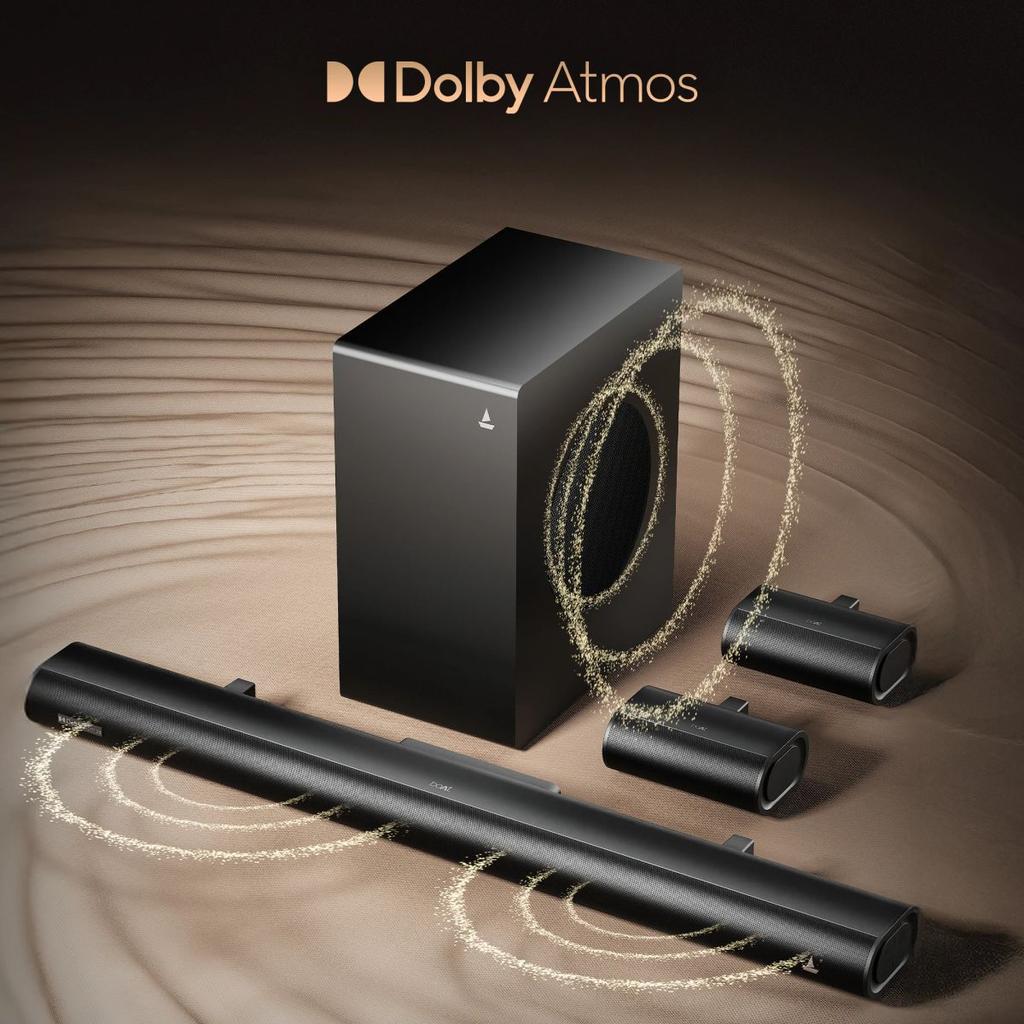 boAt Aavante Prime 5.1 5000DA | 500W 5.1 Channel Soundbar with Dolby Atmos, Bluetooth v5.3 & Master Remote — photo 2