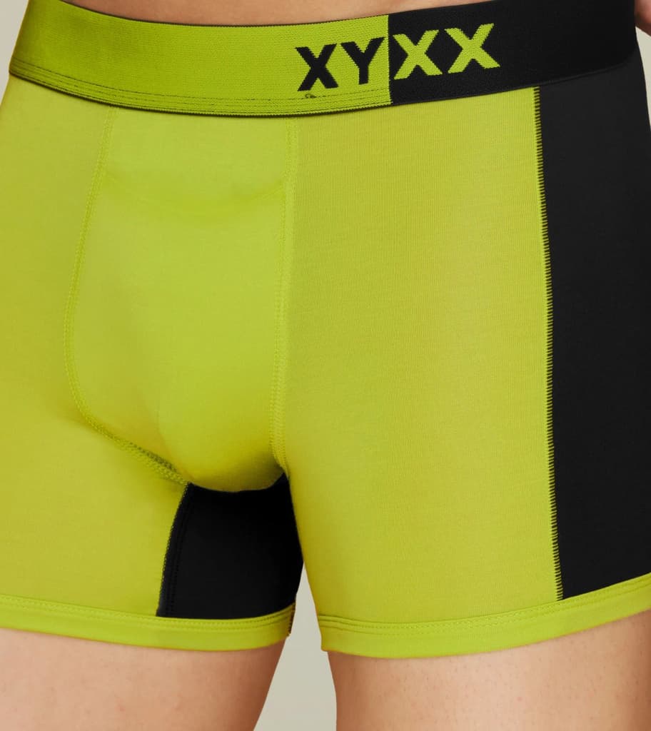 Dualist Modal Trunks Pack of 2 (Aqua Blue, Lime Yellow) — photo 6