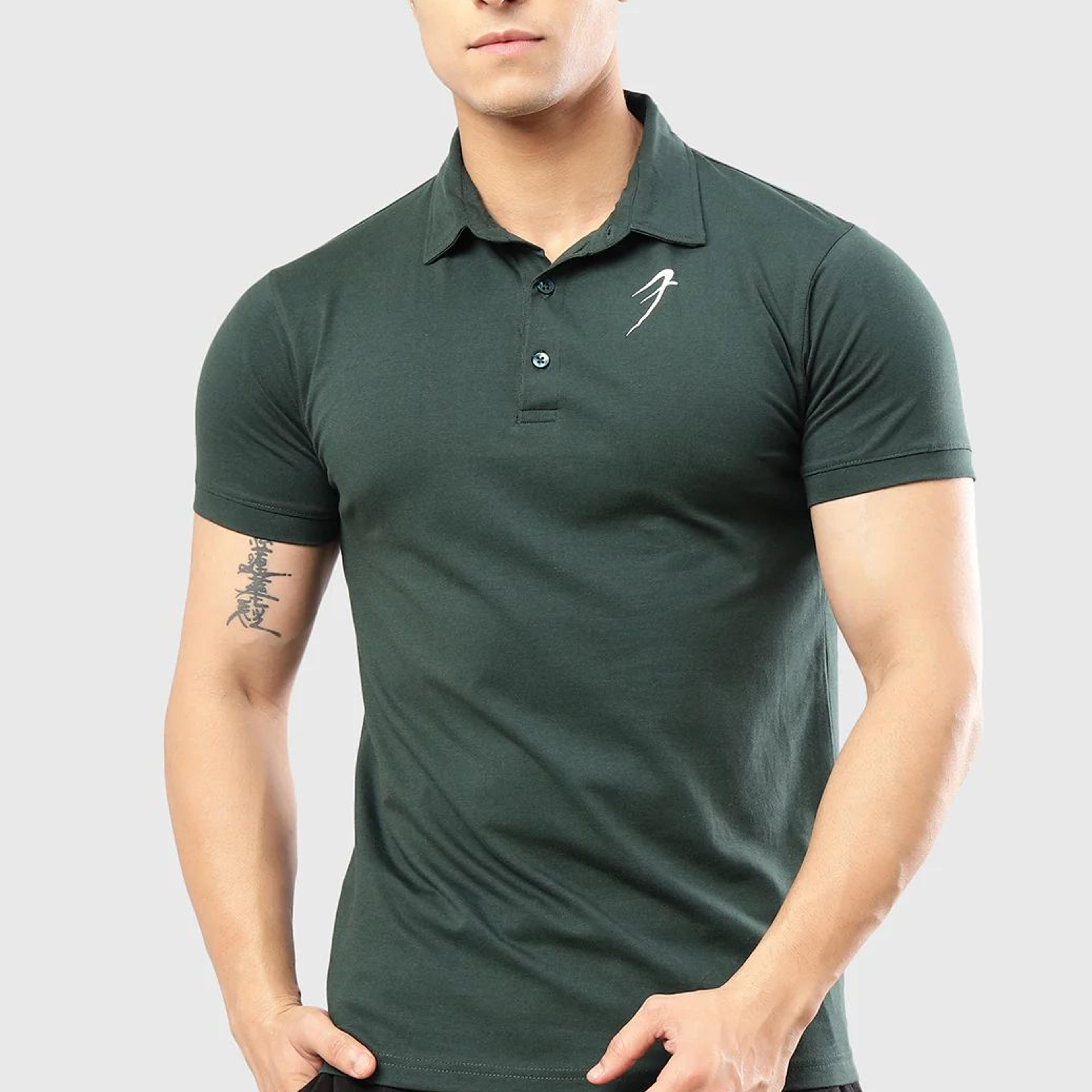 Polo T-shirt Green