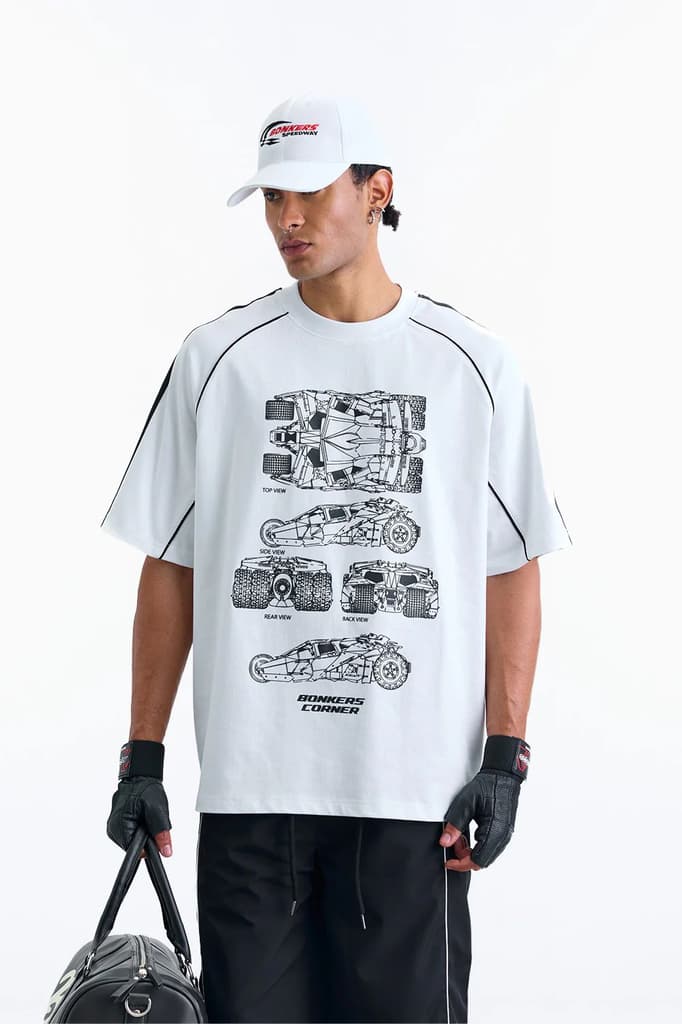 Racers Core Oversized T-shirt — photo 2