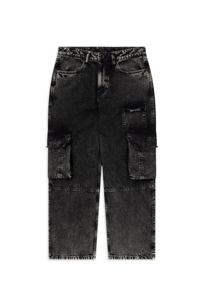 Machine Denim Cargo Pants_Royal Enfield x Urban Monkey — photo 10