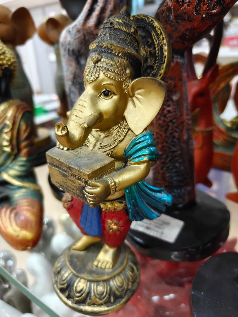 Gold Elephant Statue | Decorative | Gift | Home Decor