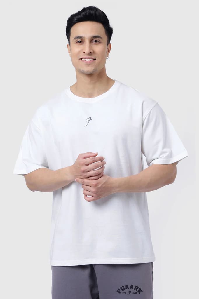 Fortitude Oversized T-shirt White — photo 5