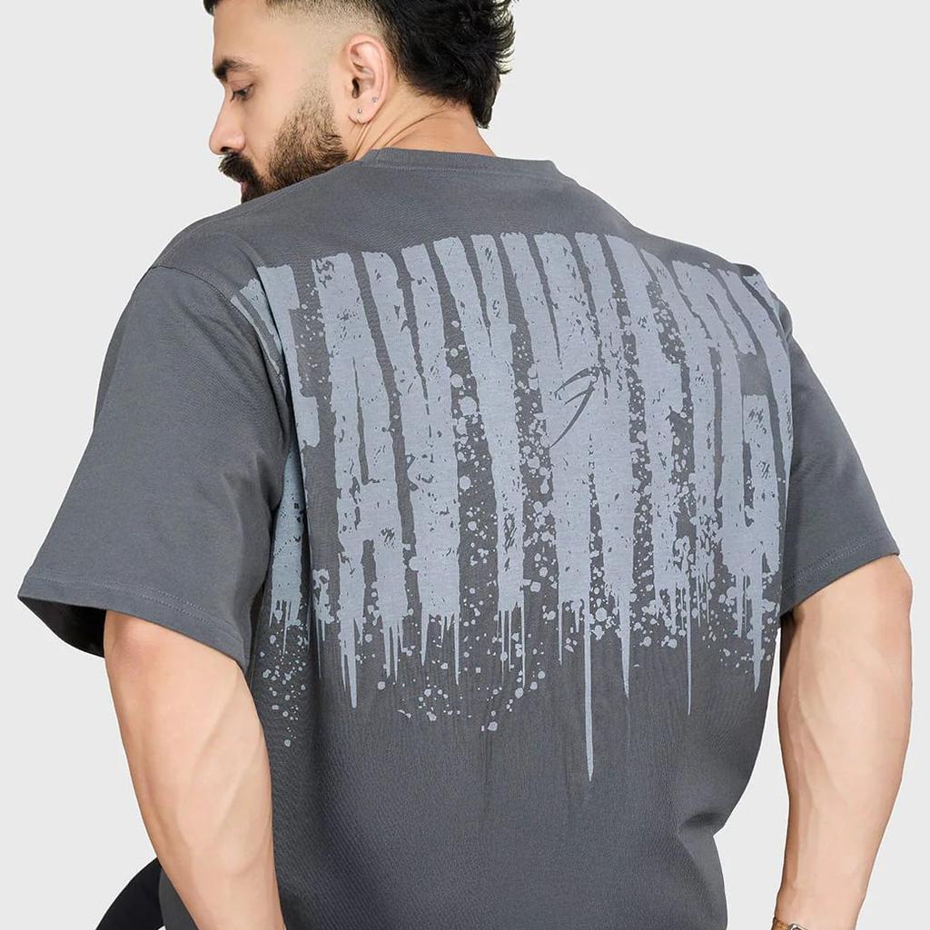 Heavyweight Oversized T-shirt Grey