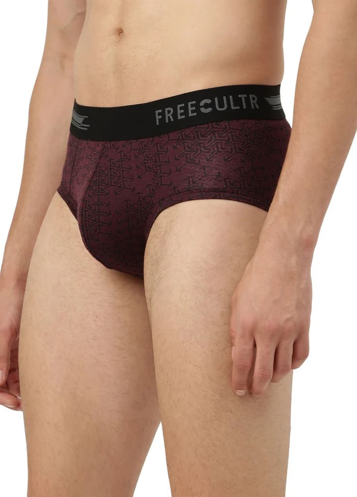 Men's Anti-Bacterial Printed Micro Modal Brief (Pack of 2) — photo 5