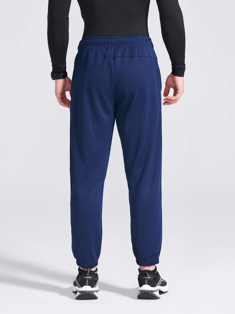 Men's Navy Regular Fit Track Pants — photo 5