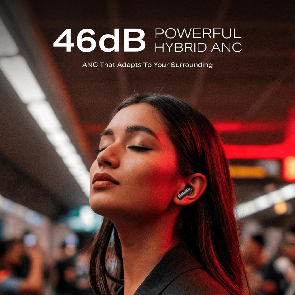 boAt Airdopes Prime 701 ANC | Wireless Earbuds with 50 Hours Playback, 46dB Hybrid ANC, Spatial Audio, Multipoint & BEAST™ Mode — photo 8