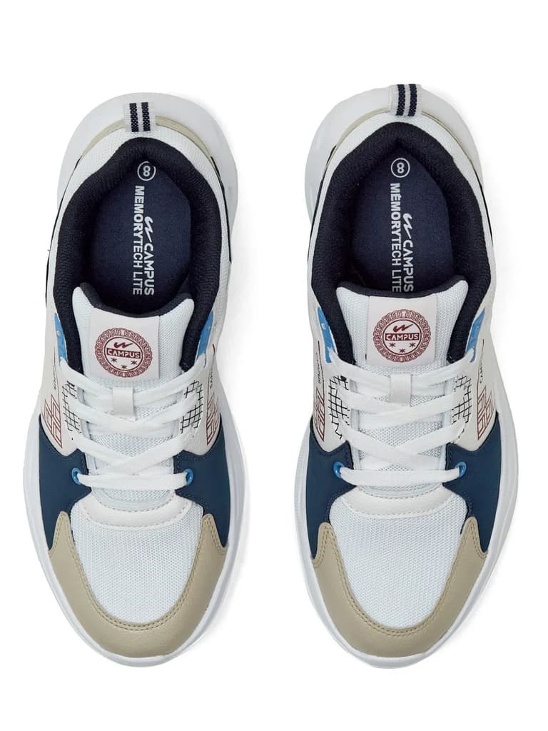 PLATO White Men's Sneakers — photo 6