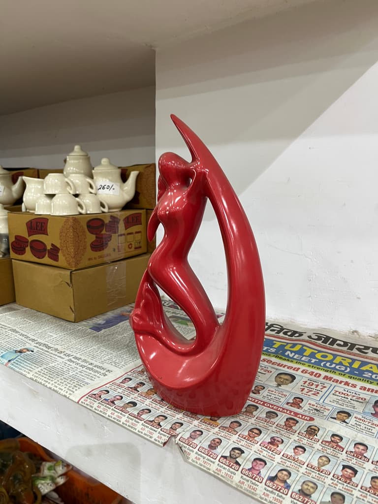 Red Sculpture | Sculpture | Metal | Red