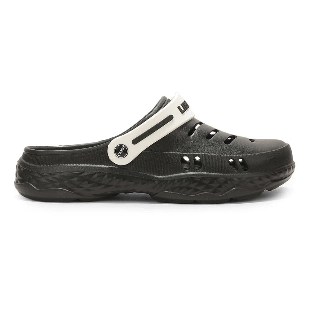 A-HA Casual Black Clogs For Men BEACHRIDEM By Liberty — photo 3