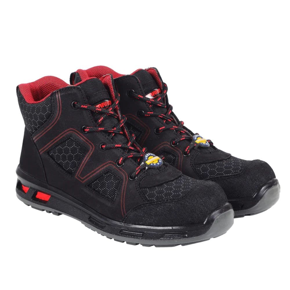 Warrior Red Fiber Glass Toe Industrial Safety Boots for Men ENVY NEPTUNE BOOT By Liberty — photo 4