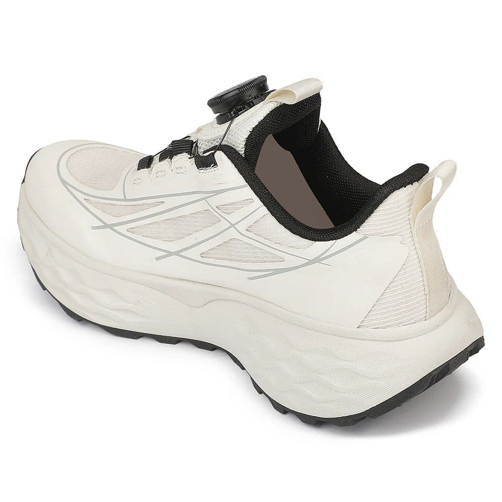 Leap7X ZQ-WFL-04 Off White Twist & Go Sports Non Lacing Walking Shoes for Women By Liberty — photo 3