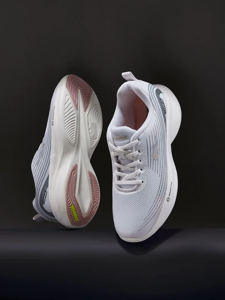 CAMP-LEX White Women's Sneakers — photo 6