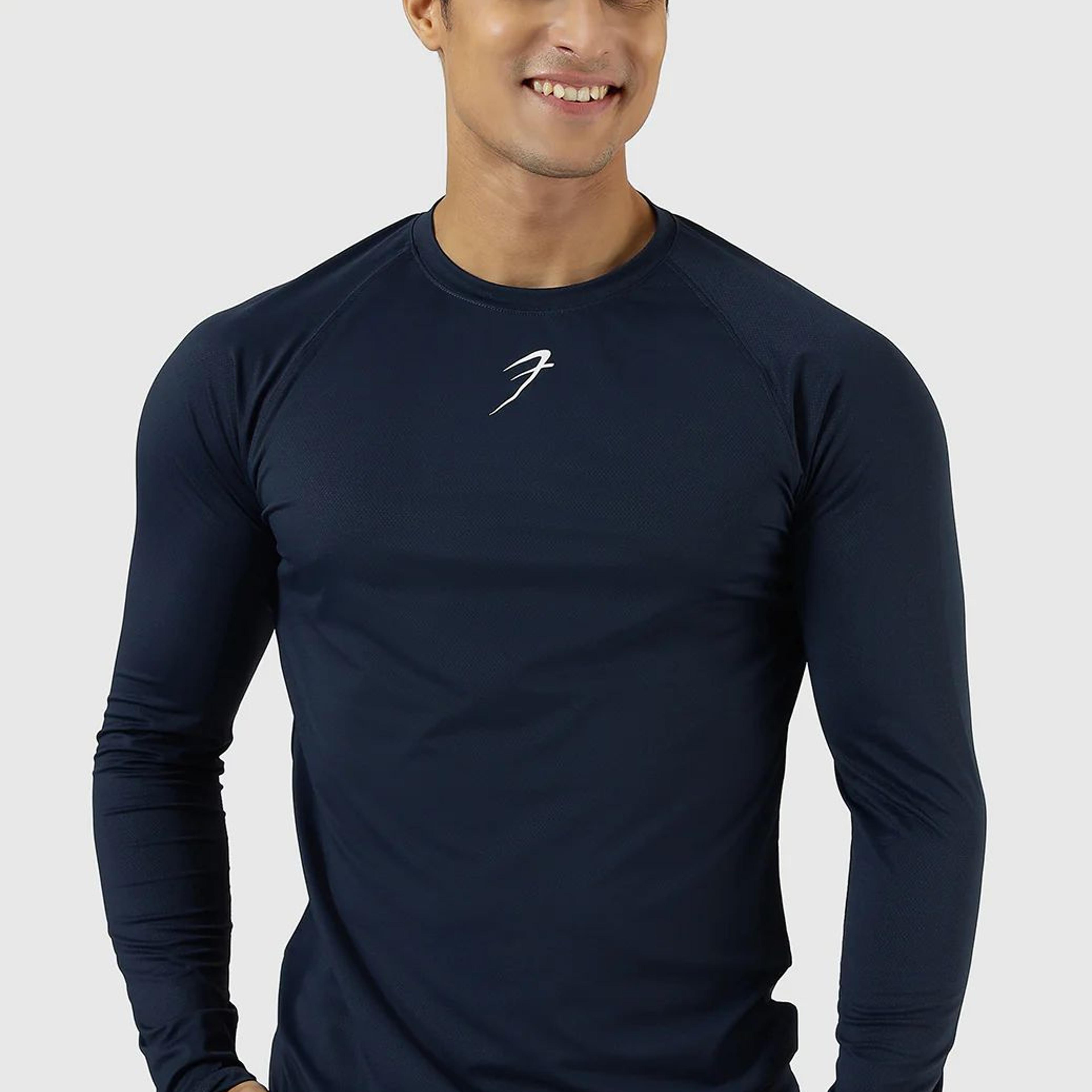 Core Fullsleeves T-shirt Navy