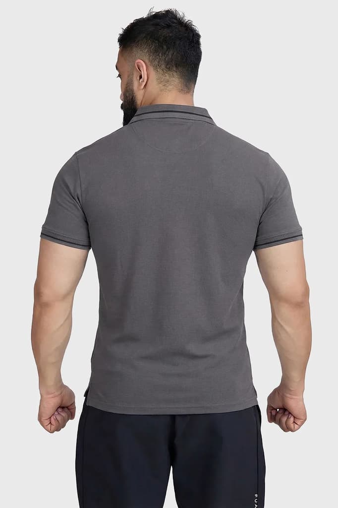 Mark Polo T-shirt Dark Grey — photo 6