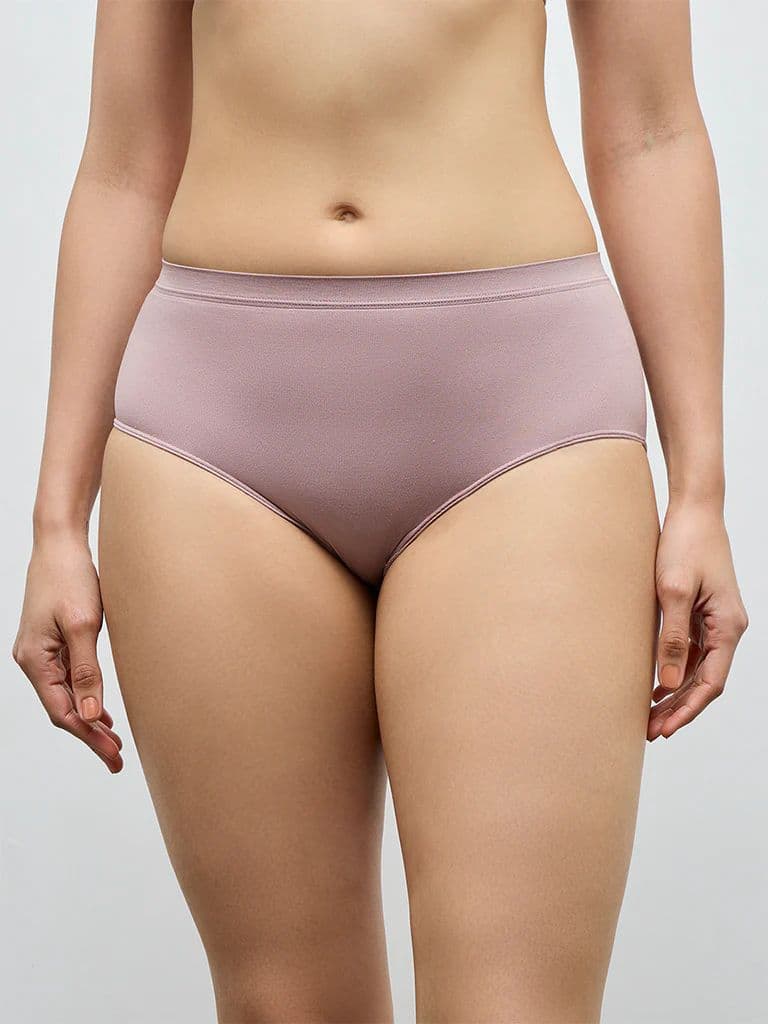 Wunderlove Beige Seamfree Full Briefs — photo 2