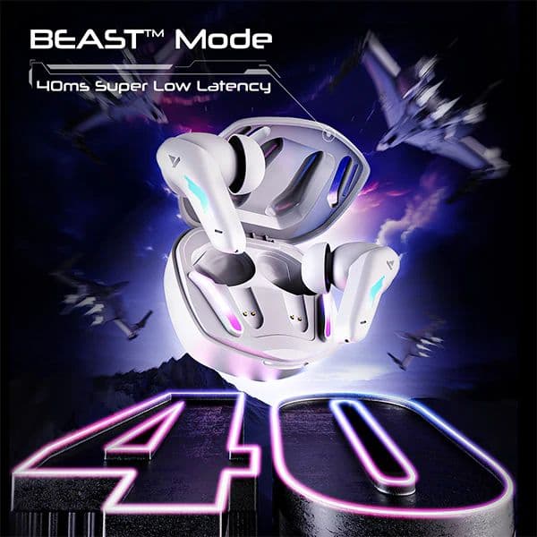 boAt Immortal 100 | Bluetooth Gaming Wireless Earbuds with BEAST™ Mode, IWP Technology, ENx™ Technology, 30 Hours Playback — photo 9