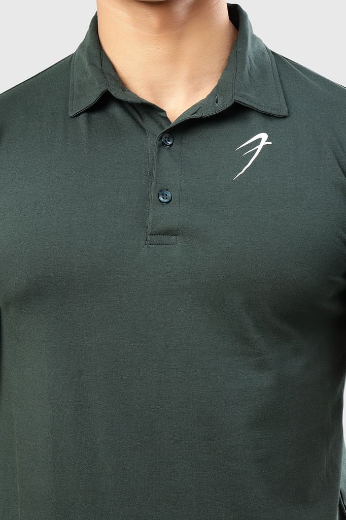 Polo T-shirt Green — photo 4