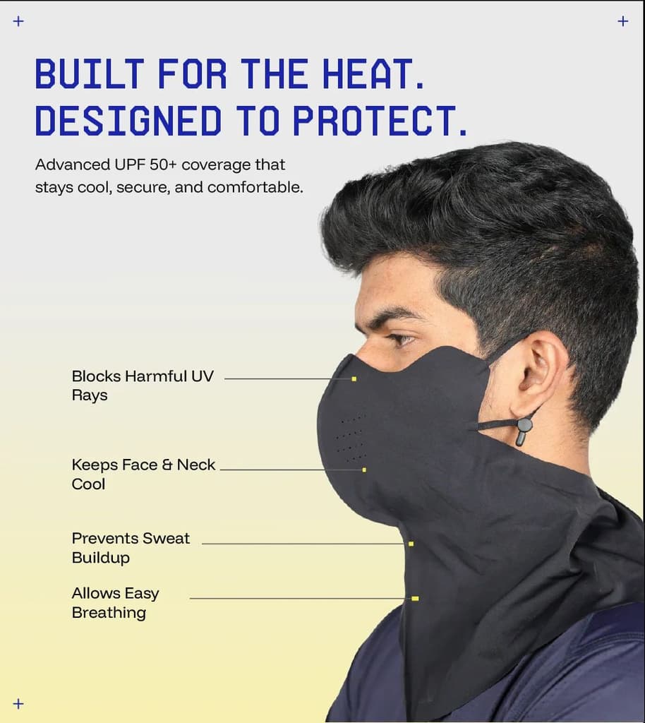 Sunscreen Neck Cover Mask — photo 3