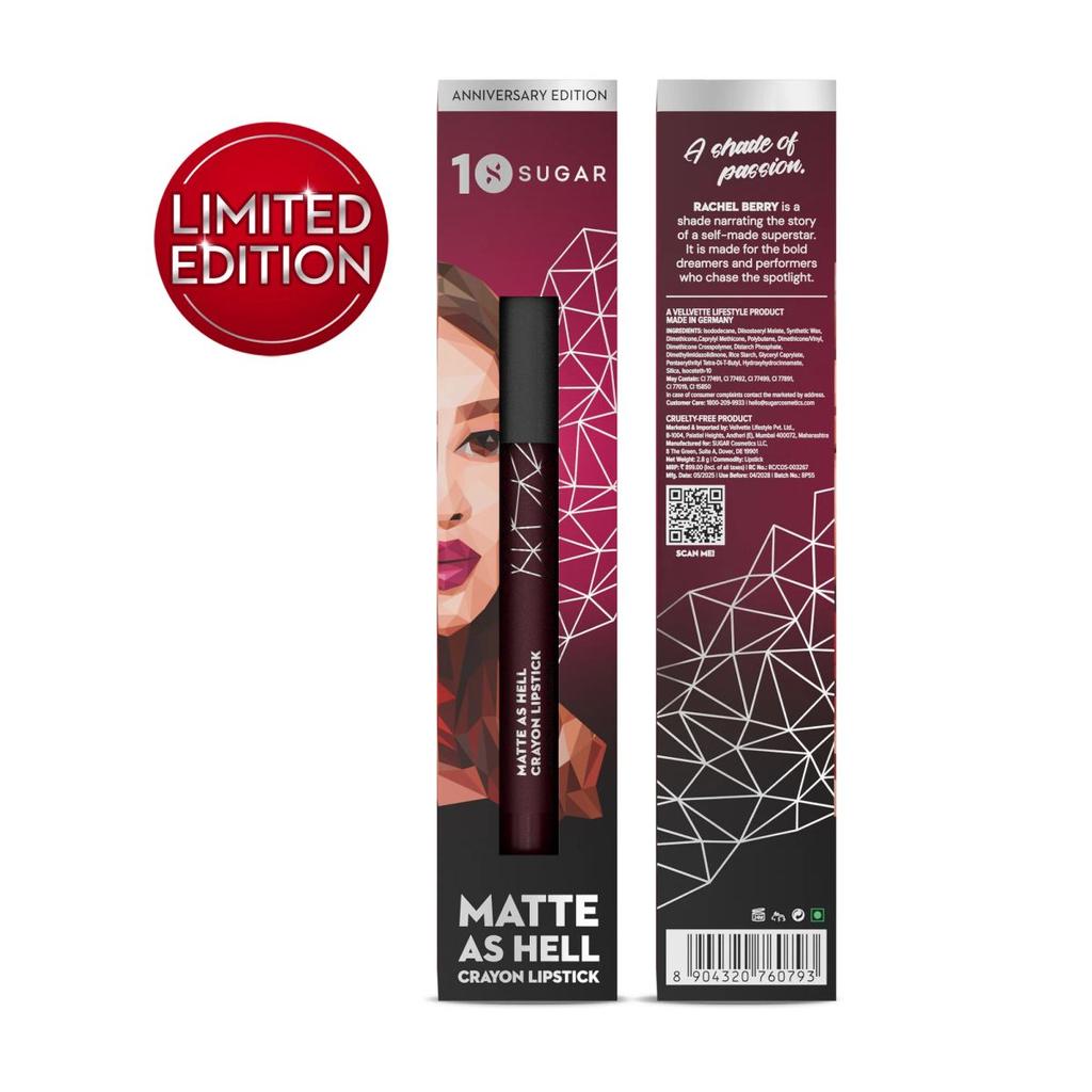 Matte As Hell Crayon Lipstick (Anniversary Edition) — photo 6