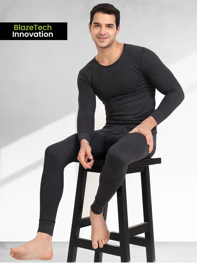 BlazeTech Thermal Set Full Sleeves | Dark Grey — photo 5