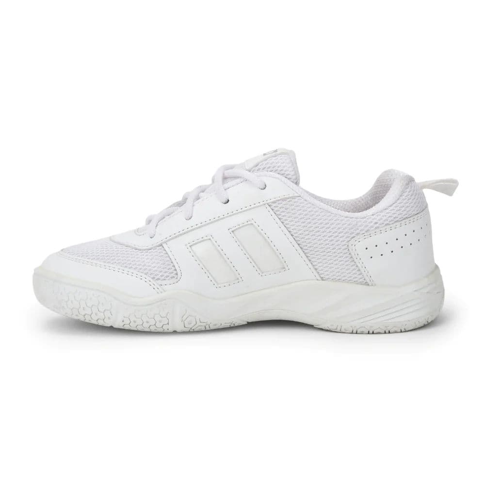Force 10 White Lacing Uniform School Shoes For Kids SKOLGAME-L By Liberty — photo 3
