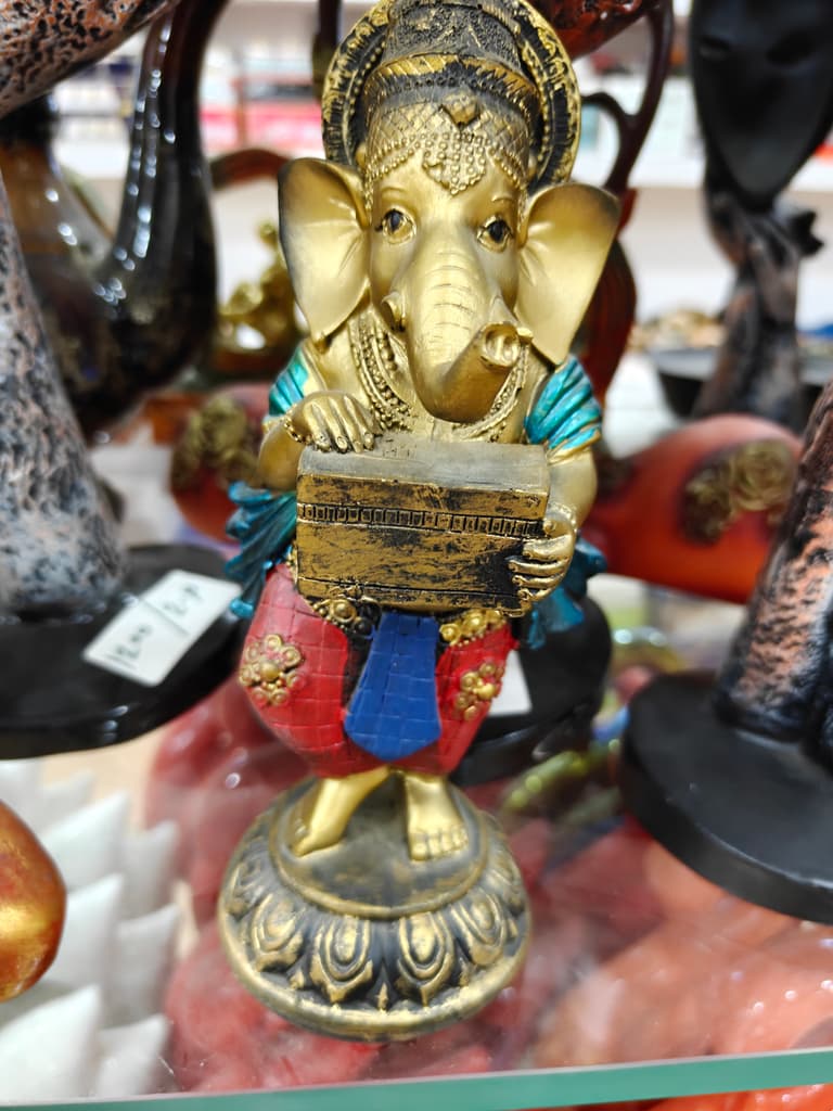 Gold Elephant Statue | Decorative | Gift | Home Decor