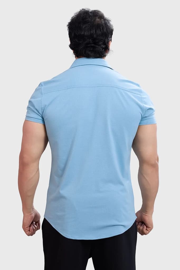 Aero Shirt Stone Blue — photo 5