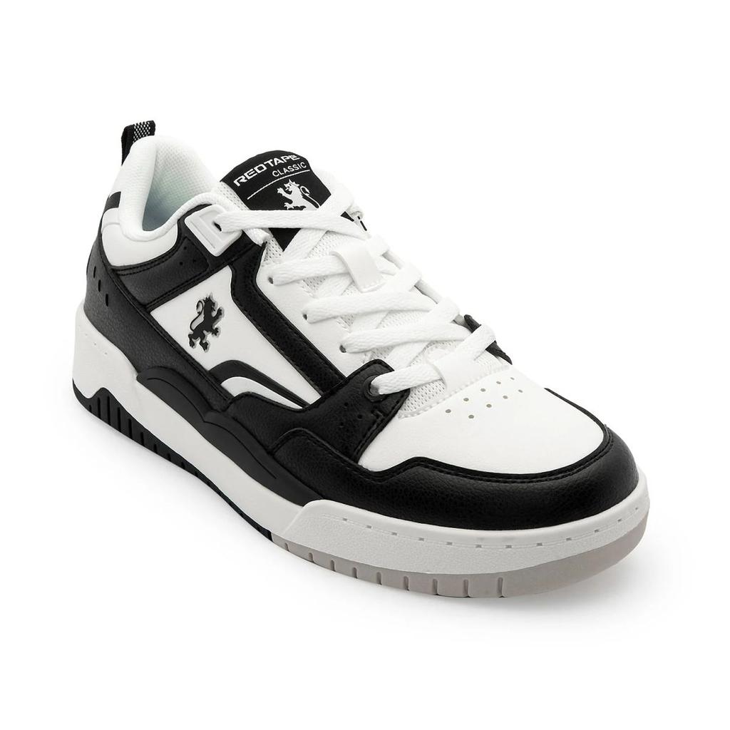 Black and White Sneakers for Men | Stylish Everday Sneakers — 6 / Black/White