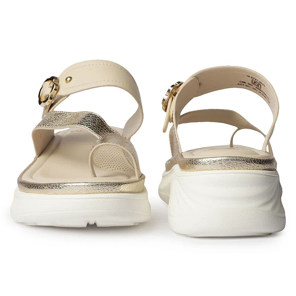 Healers GFL-8 Beige Casual Everyday Comfort Slip on Slippers for women By Liberty — photo 7