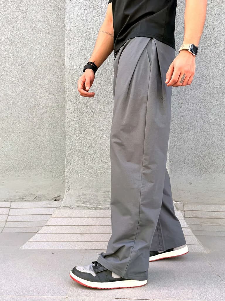 Lowkey Pleat Japanese Relax Joggers — photo 6