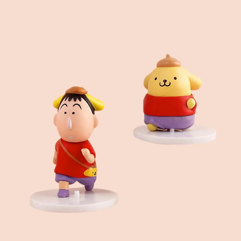 Chibi Charm Twins – Shinchan x Sanrio BFF Mini Figures (Pack of 2) — photo 4