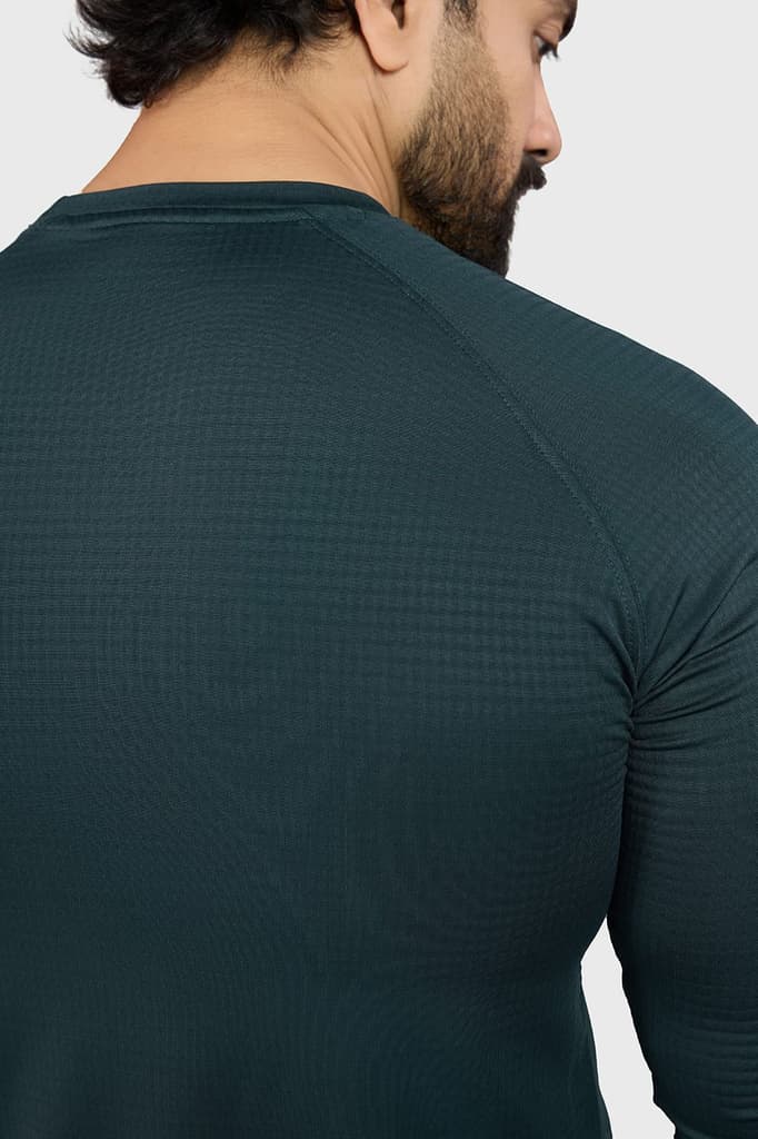 Midnight Fullsleeves T-shirt Sea Green — photo 5