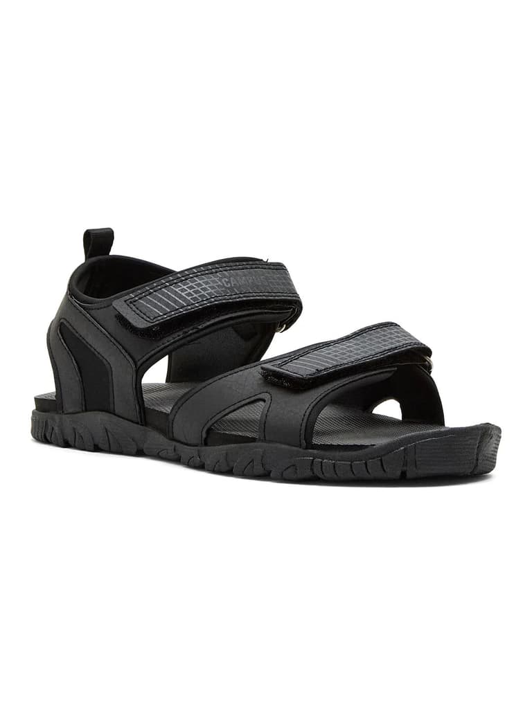 GC-22101 Black Men's Sandals — Black / 6